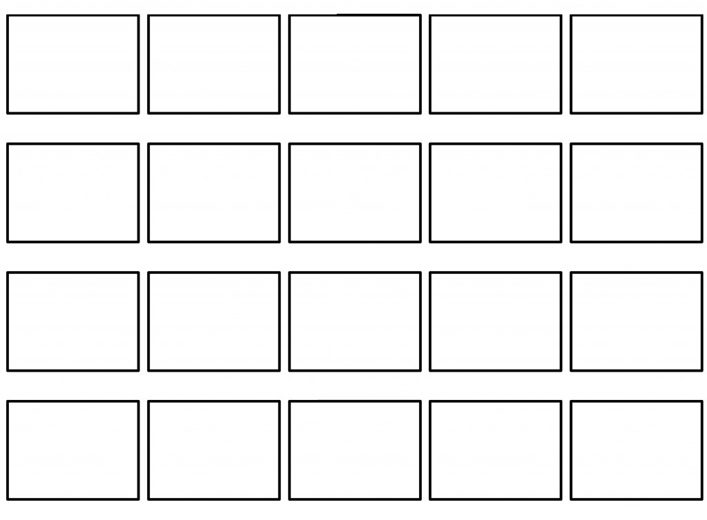 Free Professional Commercial Storyboard Template – Max Forward ...